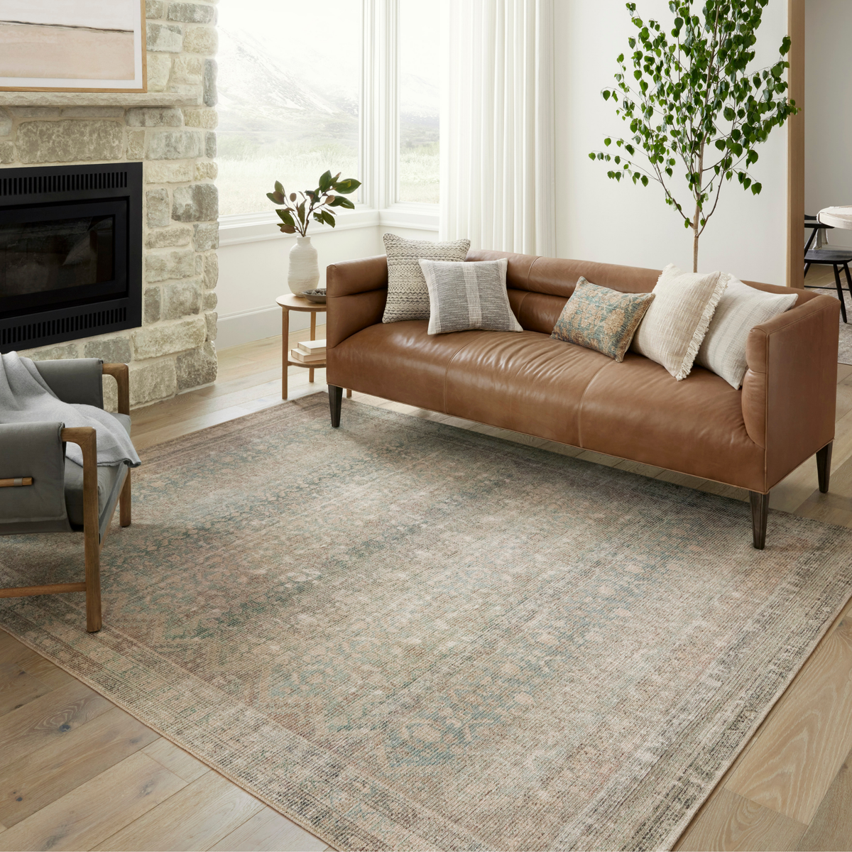 Aubrey AUB-03 (AR) Rug [Jade / Natural]