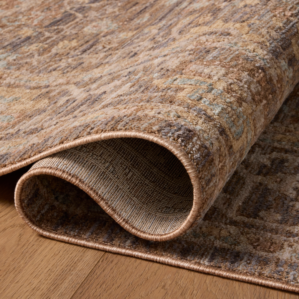 Doris (Chris Loves Julia × Loloi) DRS-03 Rug [Bark/Spa]