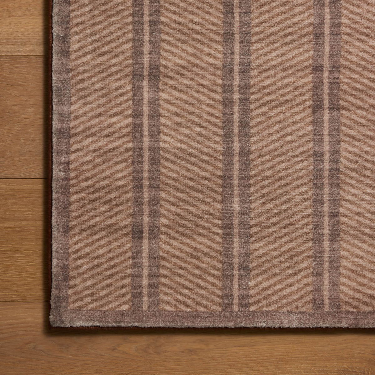 Bobby (Chris Loves Julia × Loloi) BOB-02 Rug [Camel/Plum]