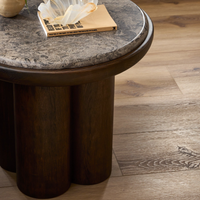 Zeke End Table [w/ Marble Top]