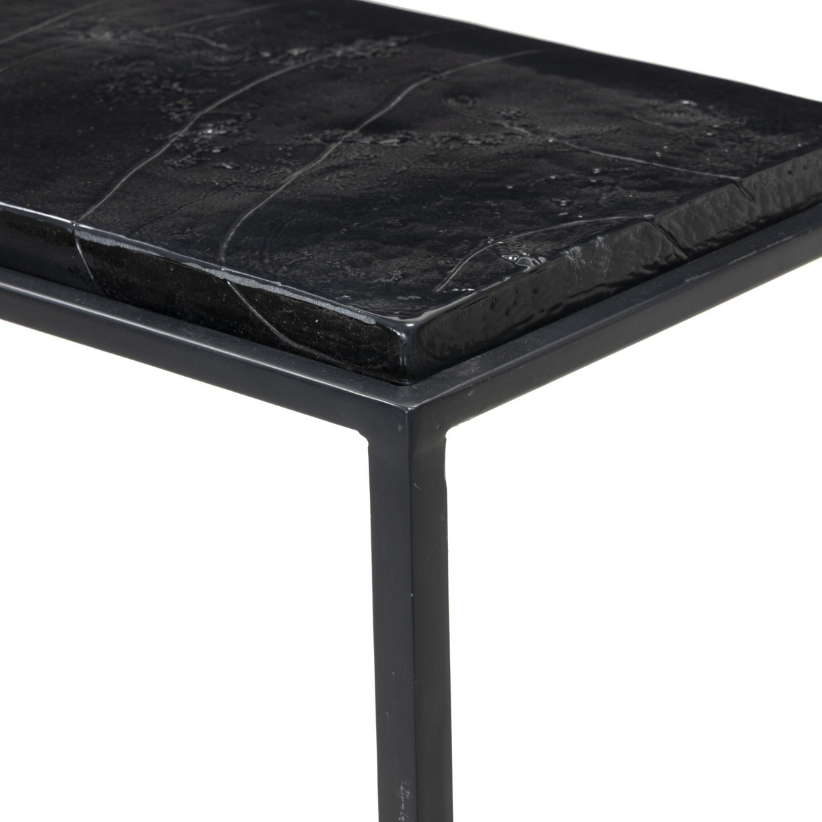 Dalston Cast Glass Console Table