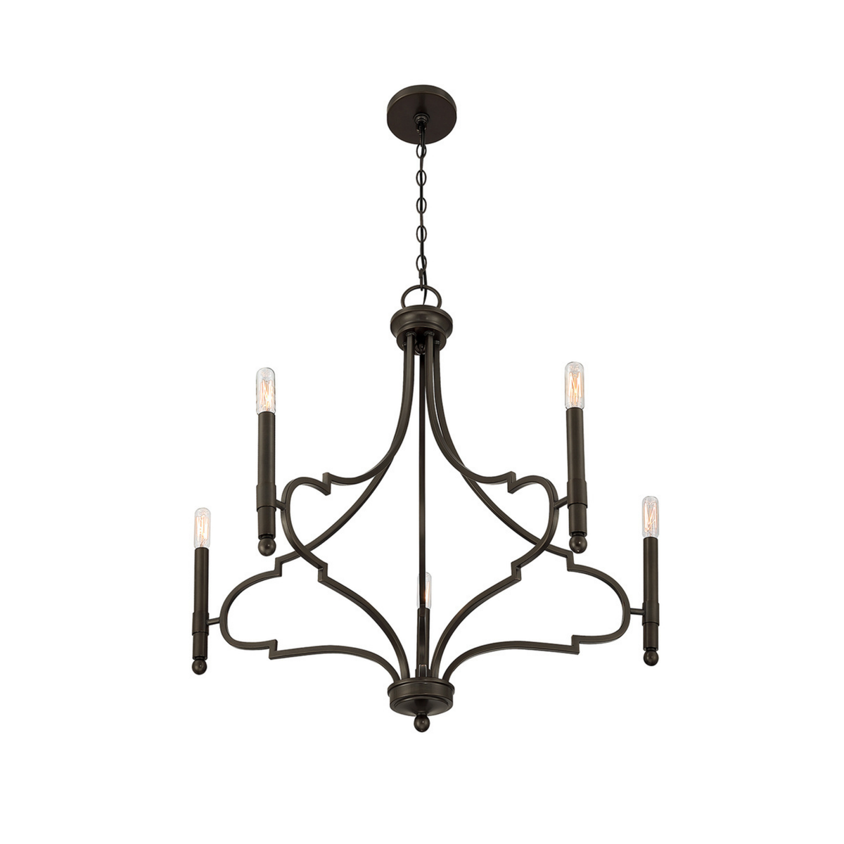 Woodlawn 28" Chandelier