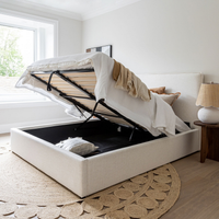 Jordan Storage Bed [Cream]