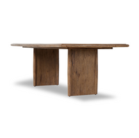 Gael Dining Table - Weathered Oak