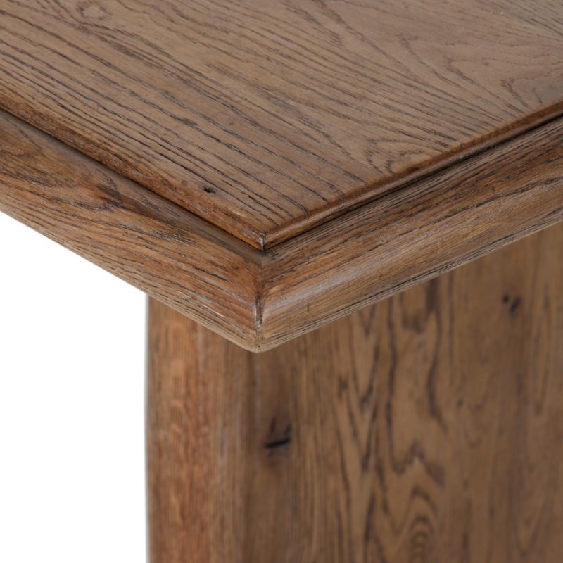 Gael Dining Table - Weathered Oak