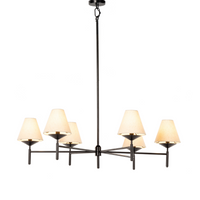 Danna Chandelier Jet Black