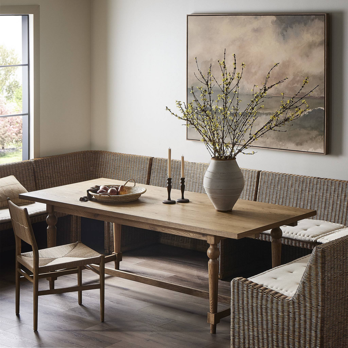 Blinn 88" - 124" Extension Dining Table