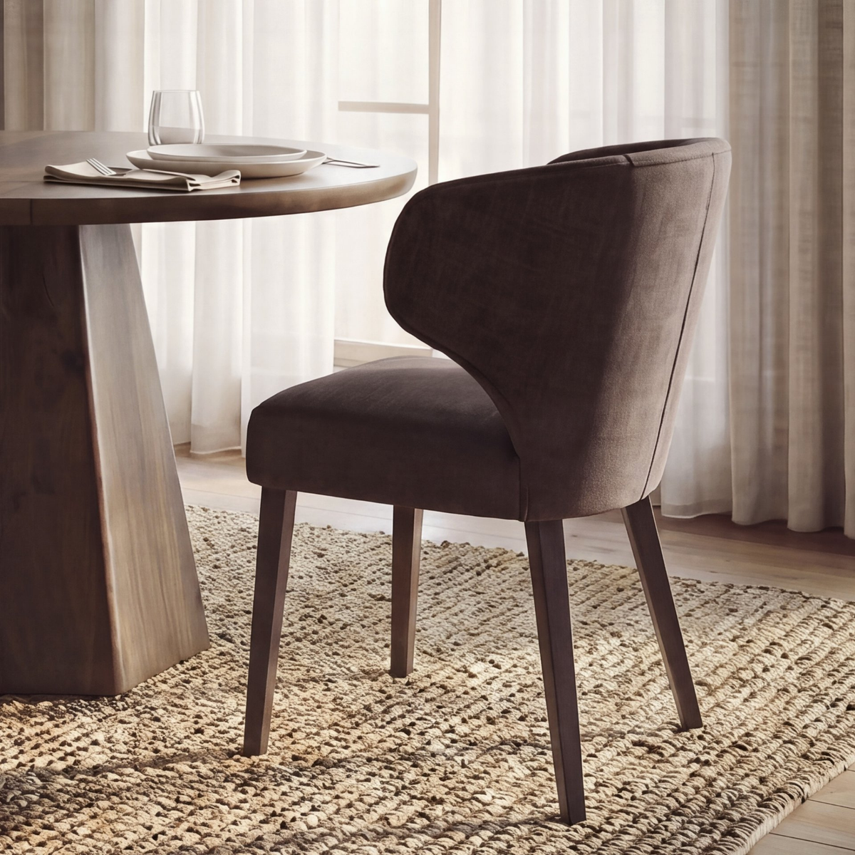 Niles Wingback Dining Chair