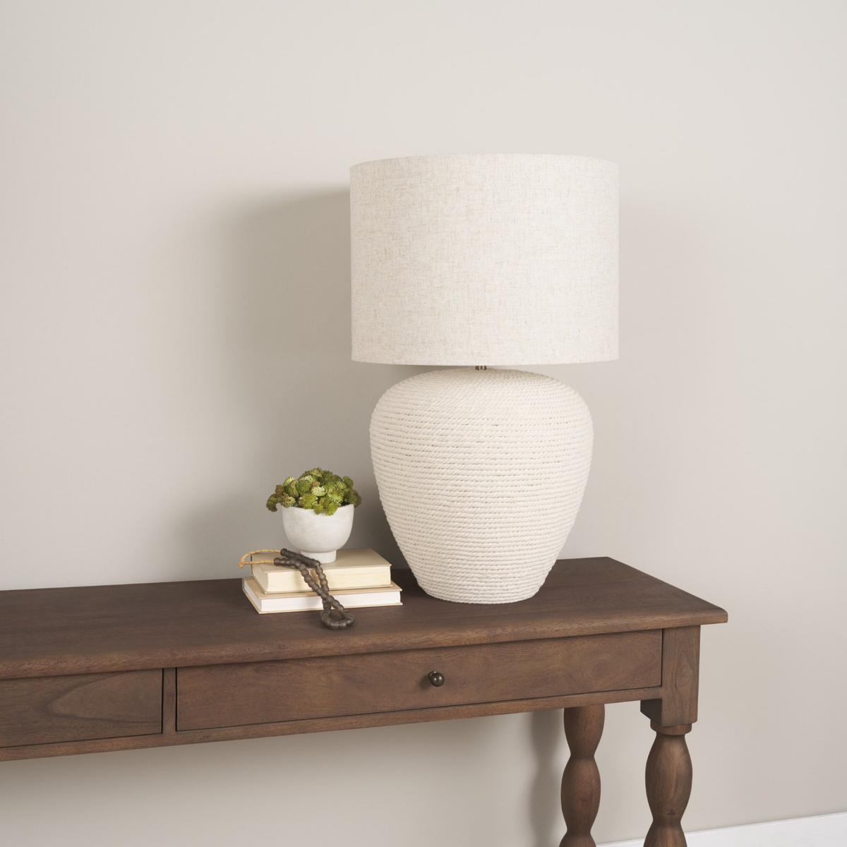 Newport Woven Rope Table Lamp