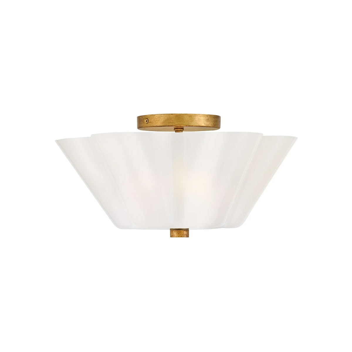 Honey 15" Semi-Flush Mount