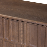 Ezri 4-Door Sideboard [in Cocoa Oak]