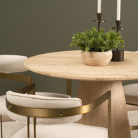 Allyson 42" Round Dining Table