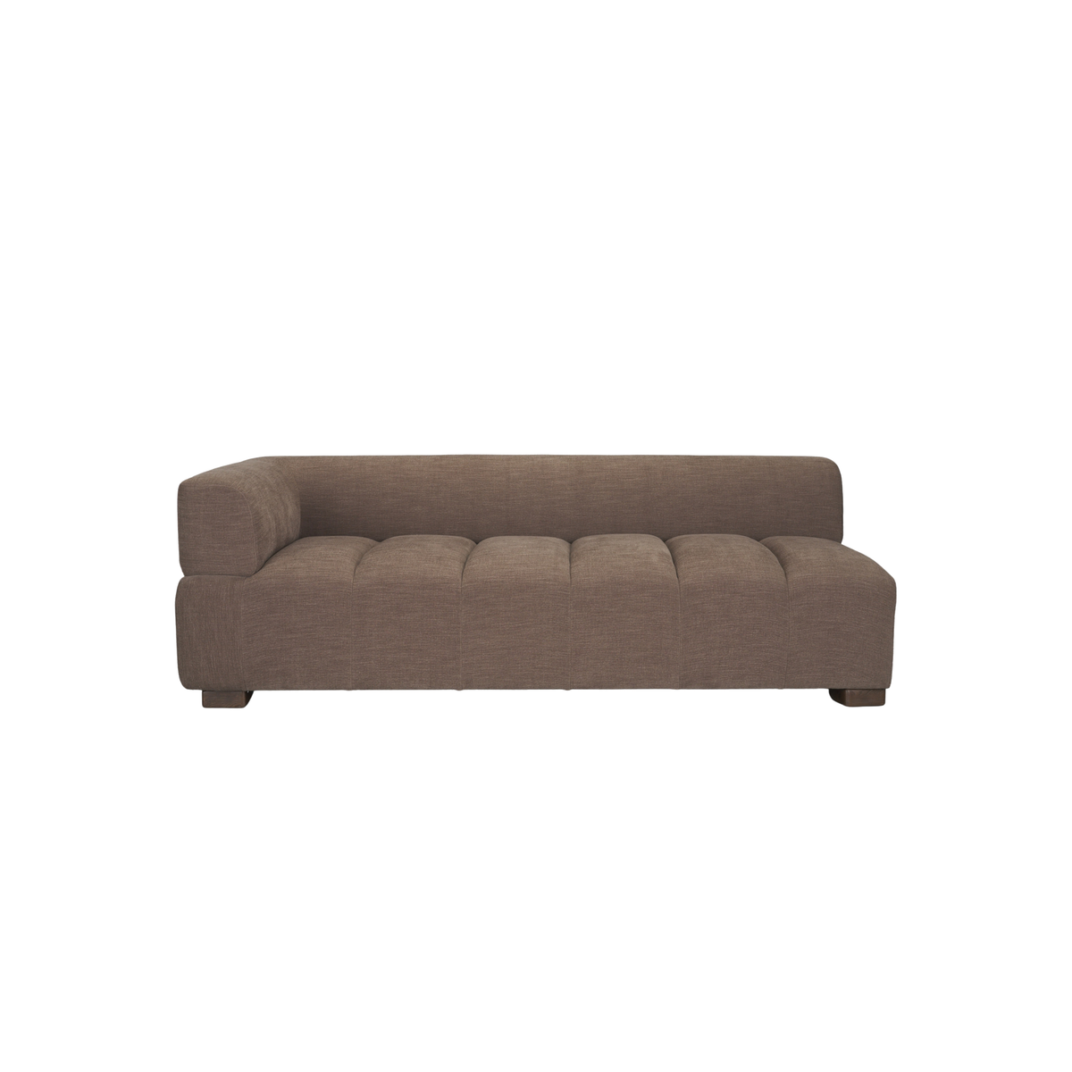 Warner Channel Small 3-PC Sectional [Brown]