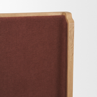 Holden Upholstered Bed [Burgundy]