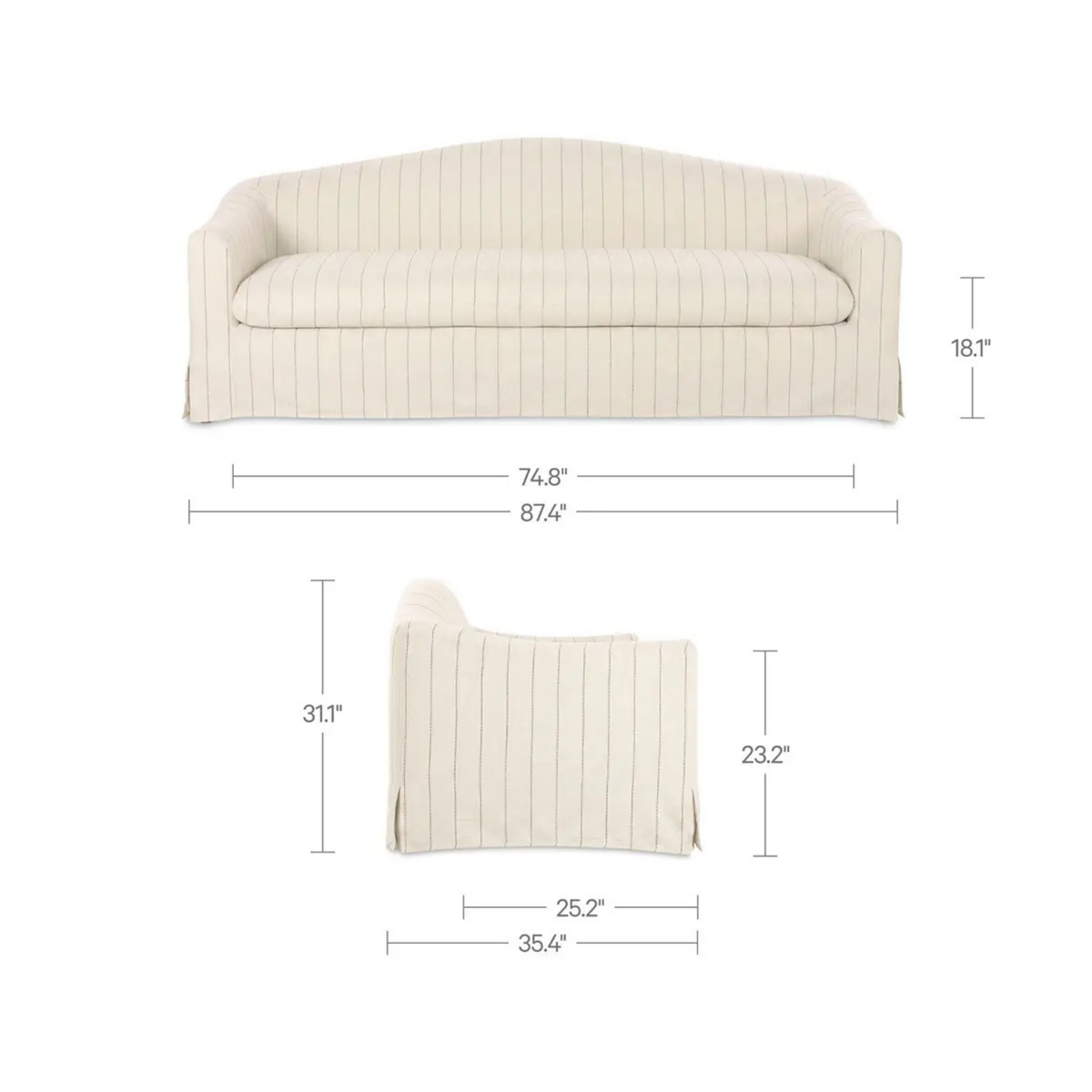 Oakley Slipcover Sofa