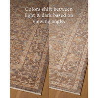 Doris (Chris Loves Julia × Loloi) DRS-03 Rug [Bark/Spa]