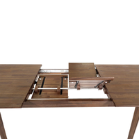 Gia Extension Dining Table [71 to 102" - Warm Pecan]