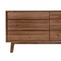Gia 6-Drawer Dresser [Warm Pecan]