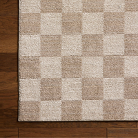 Calvin CLV-01 (Chris Loves Julia × Loloi) Rug [Pebble/Ivory]