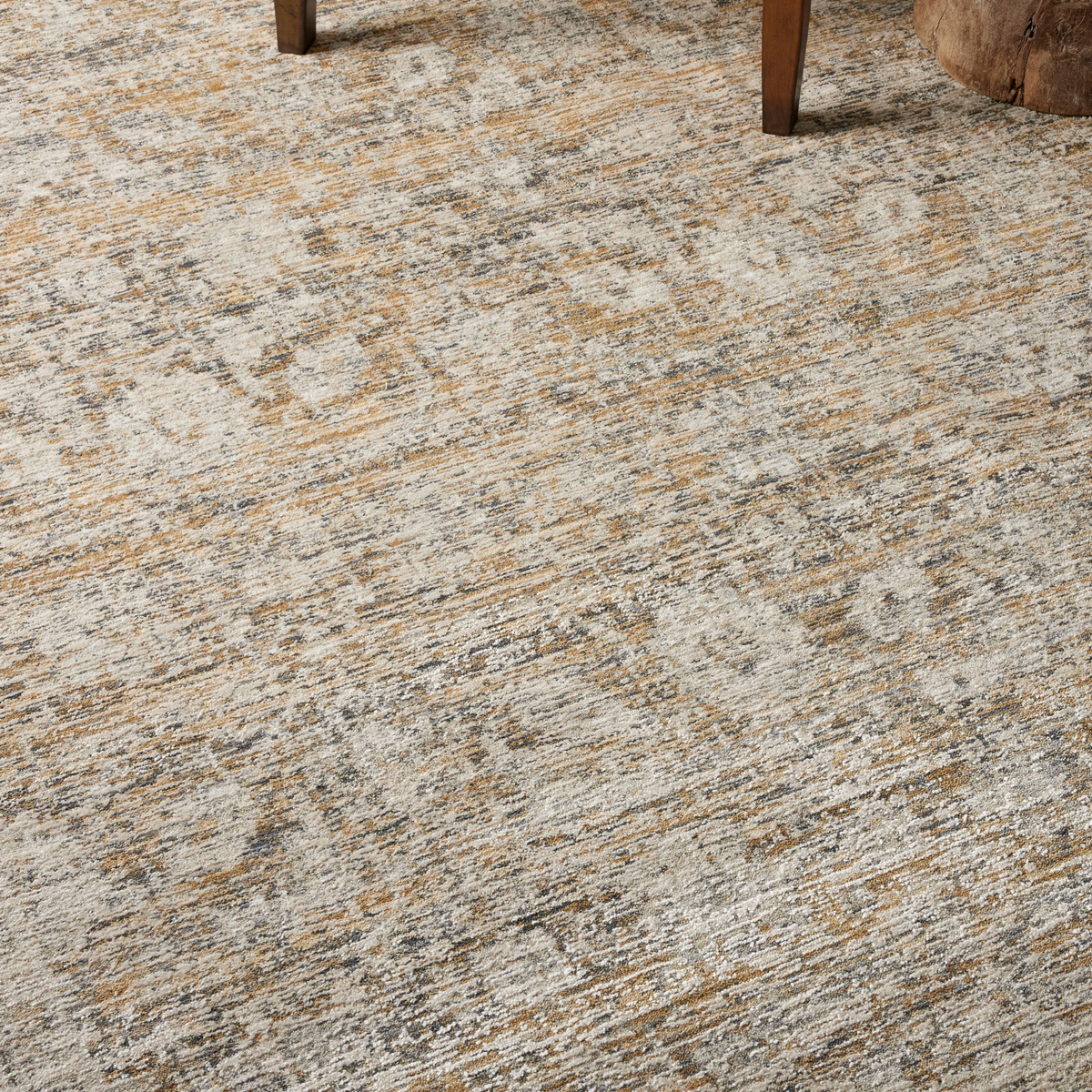 Alie (Amber Lewis × Loloi) ALE-05 Rug [Gold/Beige]