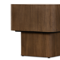 Blanco End Table [Warm Umber Burl]