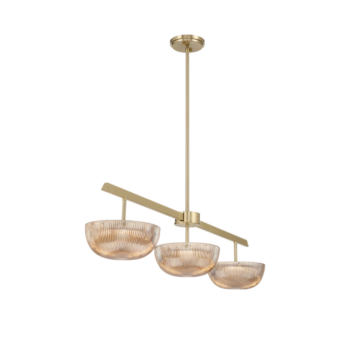 Hubbard 3-Light Linear LED Chandelier