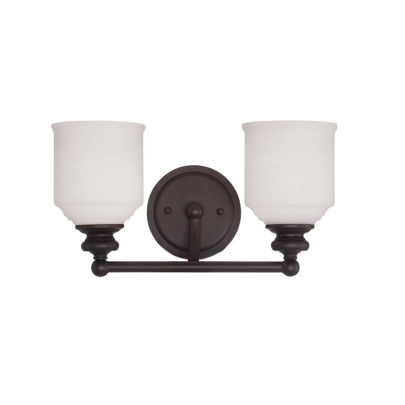 Melrose 2-Light Bathroom Vanity Light