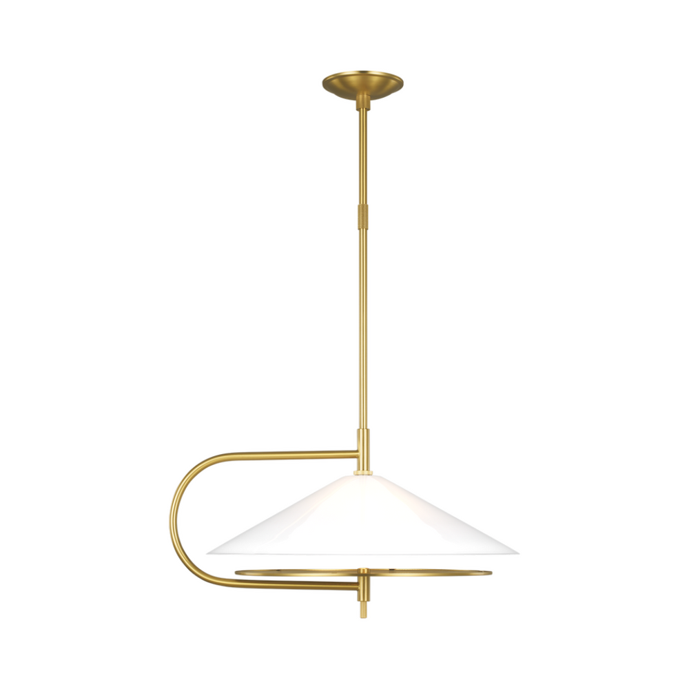Burnished Brass Finish