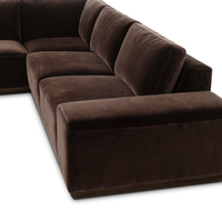 Isaiah 3-Piece Sectional [Surrey Cocoa Performance Fabric]