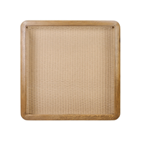 Carmello Coffee Table w/ Paper Rope Shelf