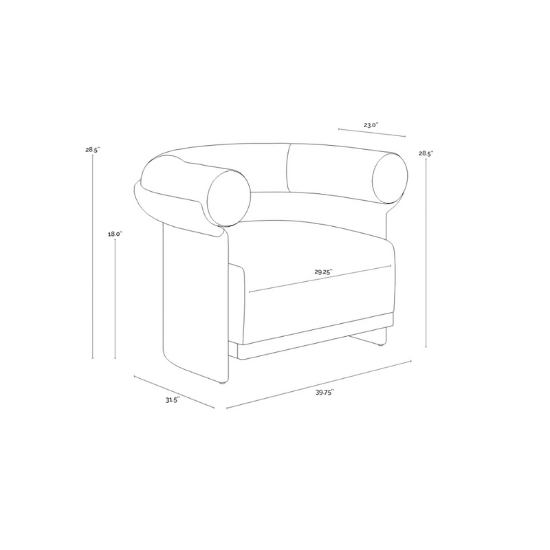Aria Outdoor Lounge Chair