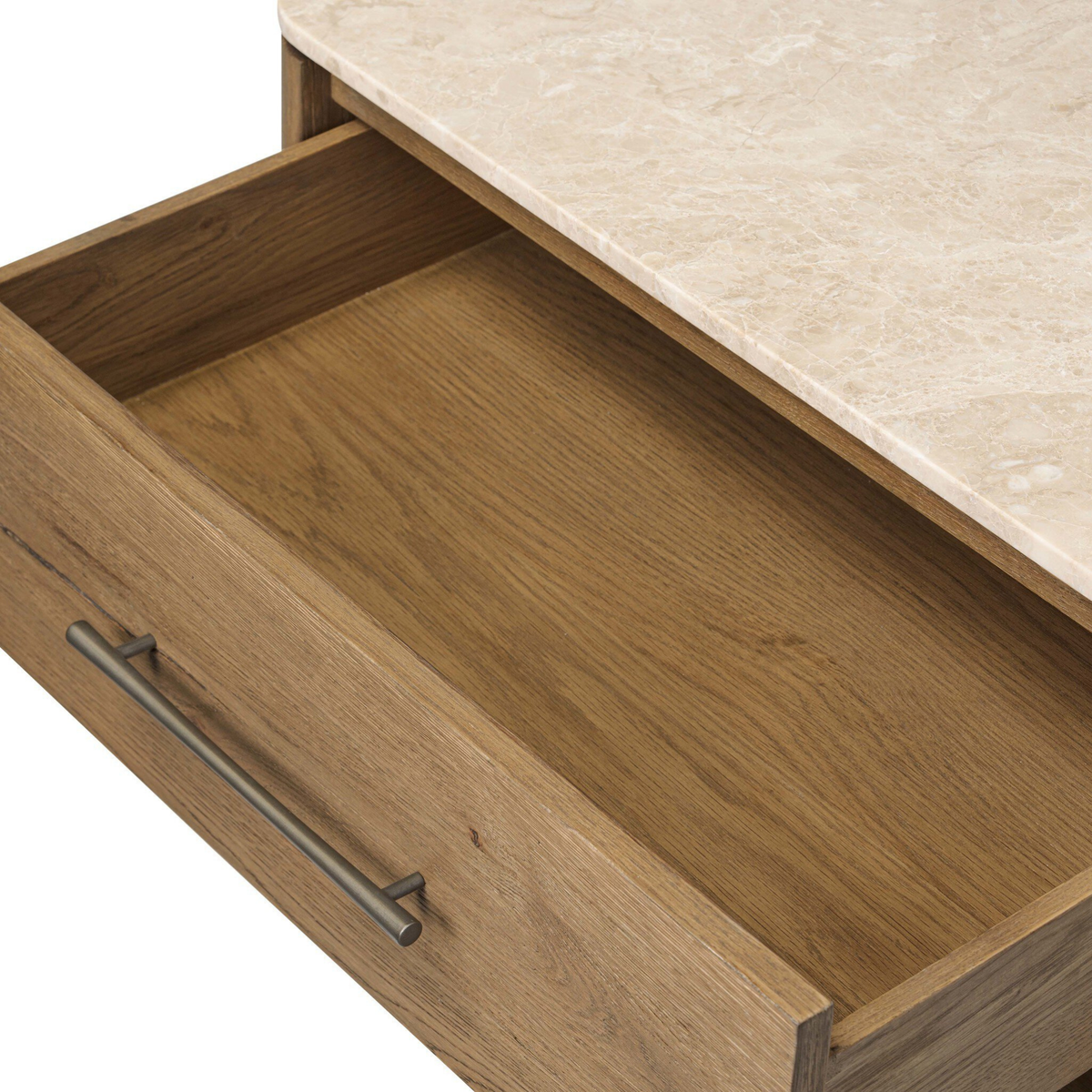 Raleigh Nightstand w/ Marble Top