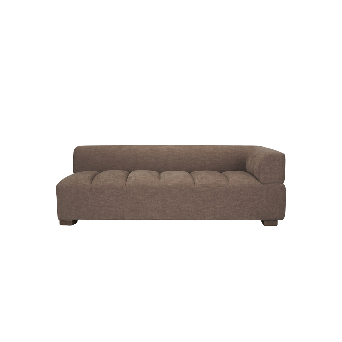 Warner Channel Large 3-PC Sectional [Brown]