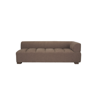 Warner Channel Large 3-PC Sectional [Brown]