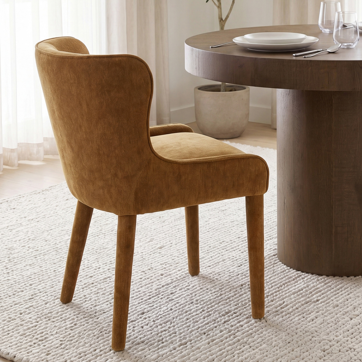 Nolan Wingback Dining Chair