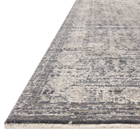 Alie (Amber Lewis × Loloi) ALE-03 Rug [Charcoal/Dove]