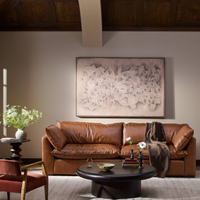 Kerrigan 108" Leather Sofa