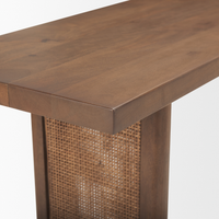 Grier 65" Console Table [w/ Cane]