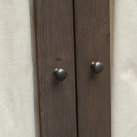 Lissie Tall Cabinet [in Dark Brown]