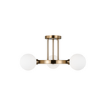 Clybourn 3-Light Semi-Flush Mount