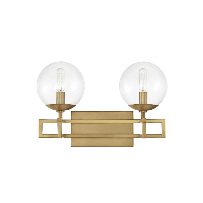 Crosby 2-Light Bathroom Vanity Light