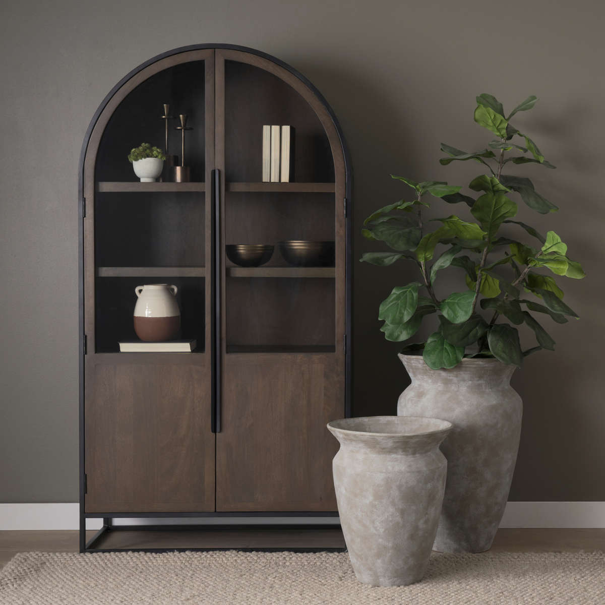 Sloan 80" Curio Cabinet