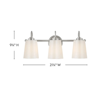 Honey 3-Light Vanity