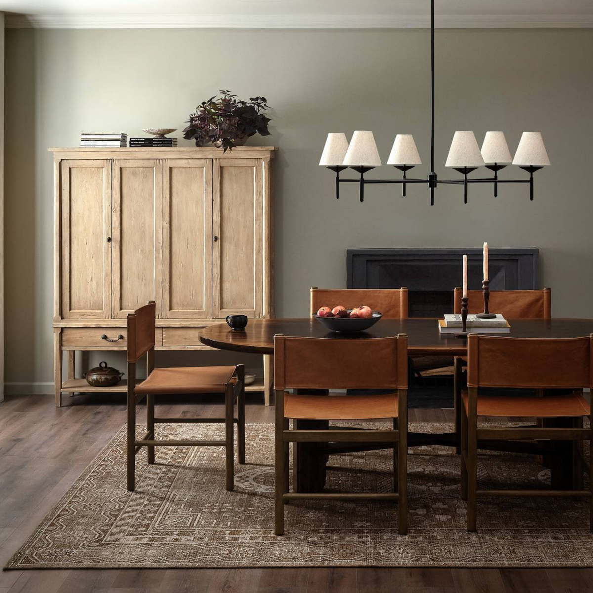 Brimley Wide Cabinet [Aged Light Pine]