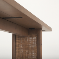 Grier 65" Console Table [w/ Cane]