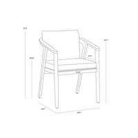 Claire Outdoor Dining Armchair