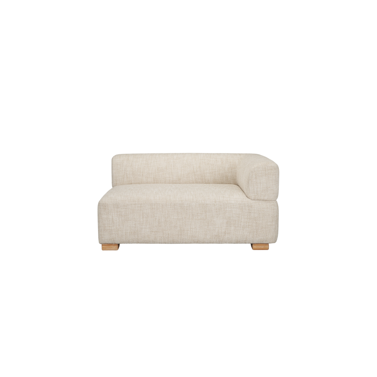 Warner Small 3-Piece Sectional [Beige]