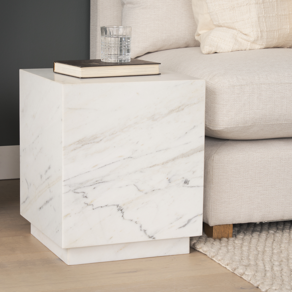 Matteo Marble Side Table