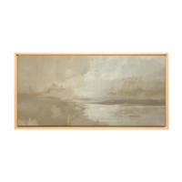 Ivory Lake [Artwork on Stretched Canvas]