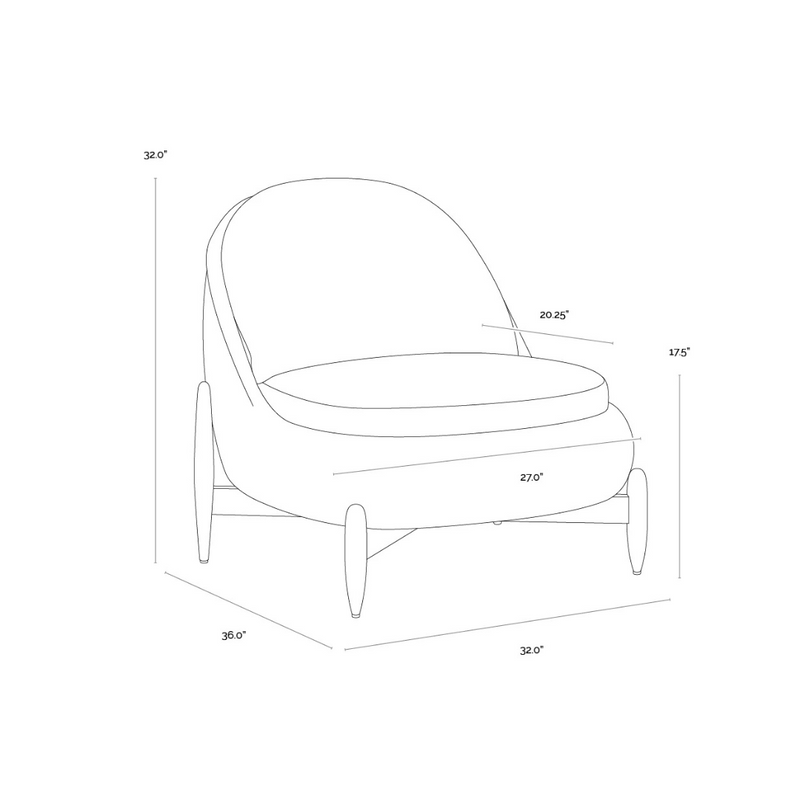 Carolina Outdoor Lounge Chair